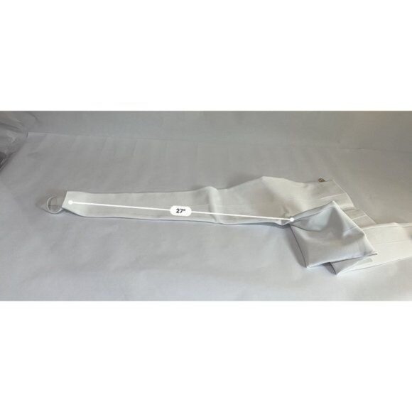 Dodiee Amina Sculpt Knit Stirrup Pants in White - Picture 5 of 8